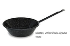 Sartén Vitrificada Honda 16 cm