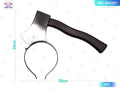 Diadema de Hacha para Halloween