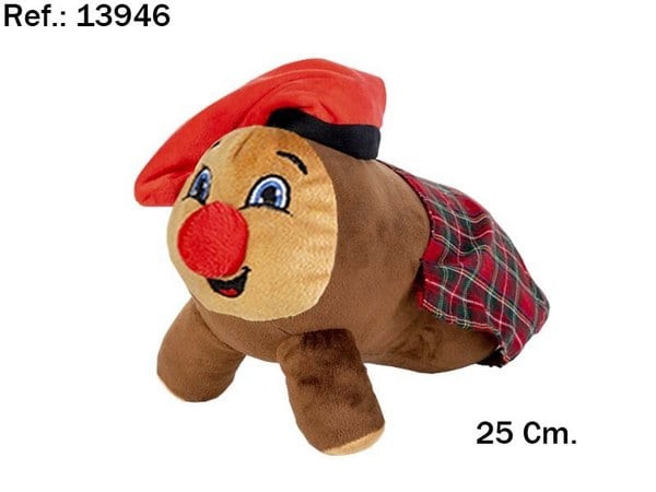 PELUCHE TRONCO NAVIDEÑO 25CM