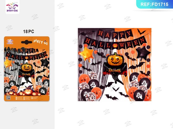 Set de Globos de Halloween