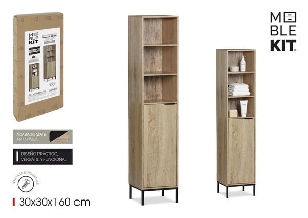 ESTANTE LAVABO 5 NIVEL PUERTA SKOG MOBLEKIT