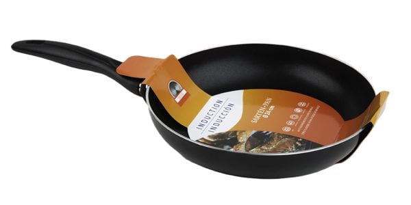 Sartén Aluminio 3mm Fondo Difusor Inox 28cm
