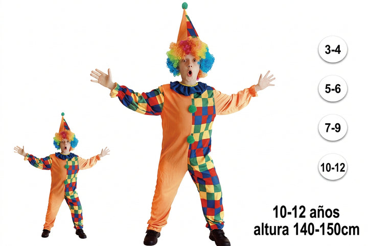 Traje de Payaso para Niños