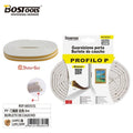 Burlete de Caucho Blanco 6M