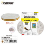Burlete de Caucho Blanco 6M