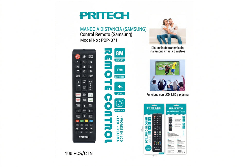 Mando a Distancia PBP-371 para Samsung