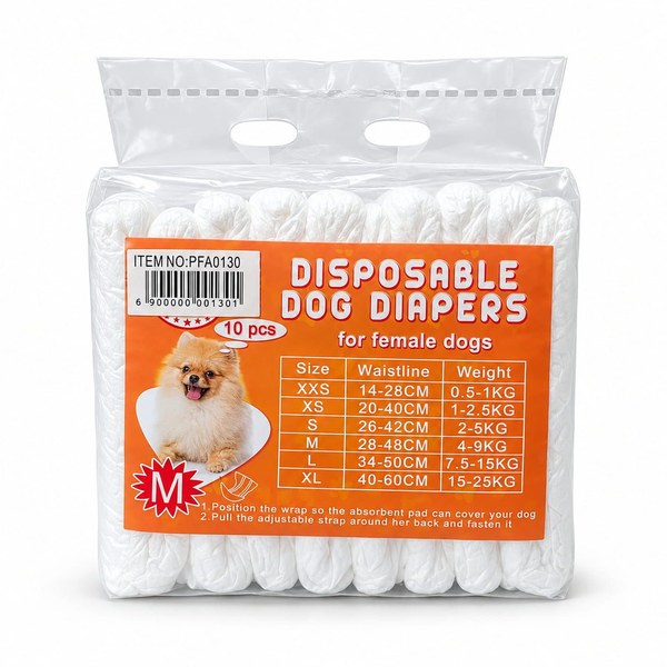 Pañales Desechables para Perras