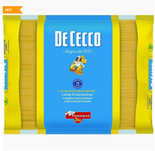 Spaghettini DE CECCO N11, 250 g
