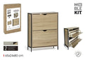 MUEBLE ZAPATERO 2 NIVEL MAD-MET MOBLEKIT