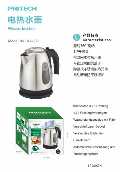 HERVIDOR KA-076 PRITECH