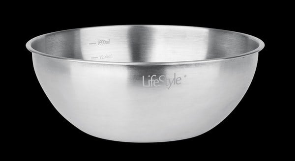 Bowl de Acero Inoxidable 28 cm