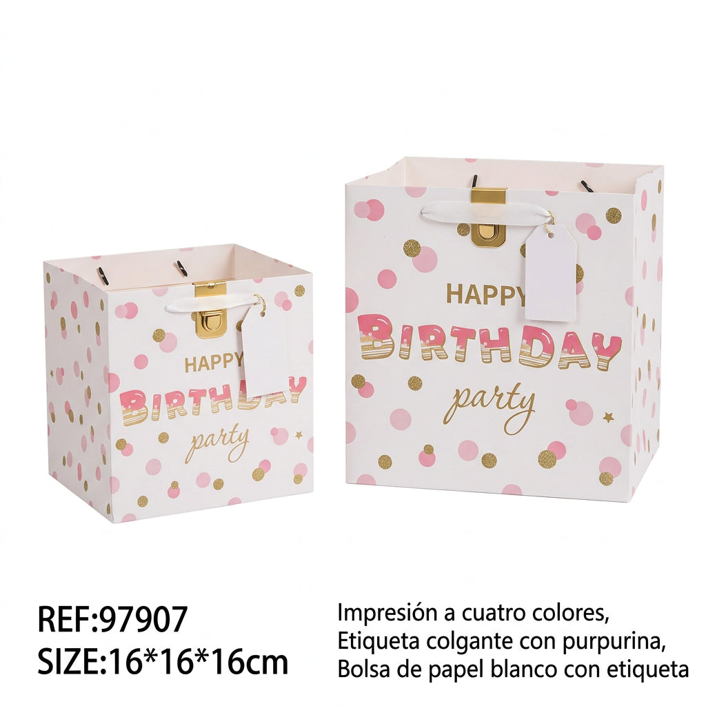 BOLSA DE REGALO PARA FIESTAS DE CUMPLEAÑOS