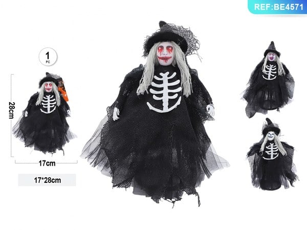 Decoración Halloween Muñeco Fantasma Terrorífico