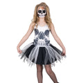 Disfraz de Falda Calavera para Niña