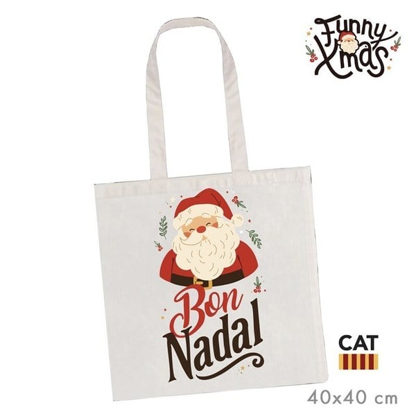 Bolsa Tote Bon Nadal Navideña