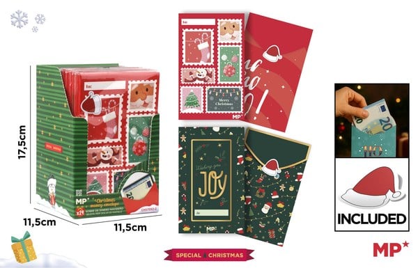 SOBRES DE DINERO NAVIDEÑOS