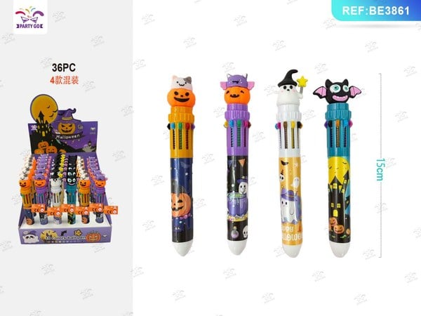 Bolígrafo de 10 Colores de Halloween