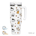 MUG TERMICO 1200ML COFFEE COOL CATS