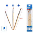 Set de 3 Pinceles para Arte