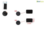 Cinta Fijacion Negra Rectangular