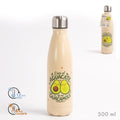 Botella Inox 500 ml Aguacate