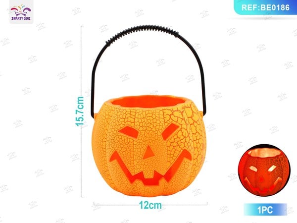 Calabaza de Halloween con Luces y Sonido