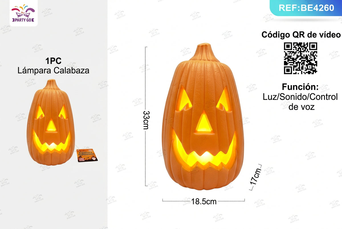 LAMPARA CALABAZA LARGA PEQUENA