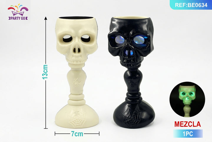 Lámpara Calavera de Halloween 1 Pieza