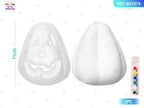 Calabaza Hueca Halloween con Set de Pintura (2 Piezas)