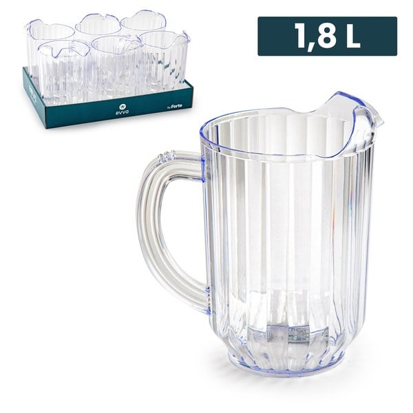 Jarra Servicio 1,8 L Transparente