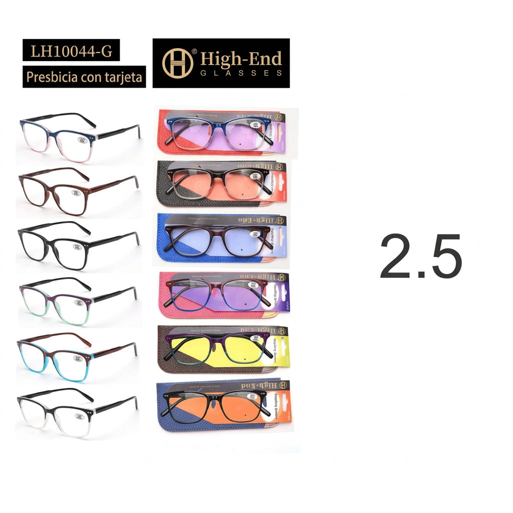 Gafas de Lectura 2.5 para Presbicia