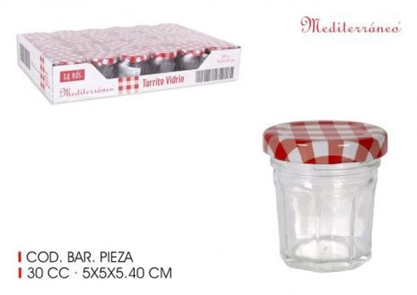 TARRITO VIDRIO MULTIUSOS 30CC MEDITERRAN