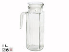 Jarra Frigo 1L Cristal Londres Tapa Blanca