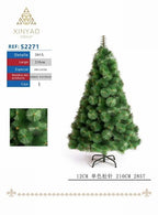 Arbol Navidad 210cm 285 Agujas Pino