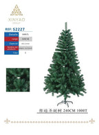 Arbol de Navidad 240cm 1000T