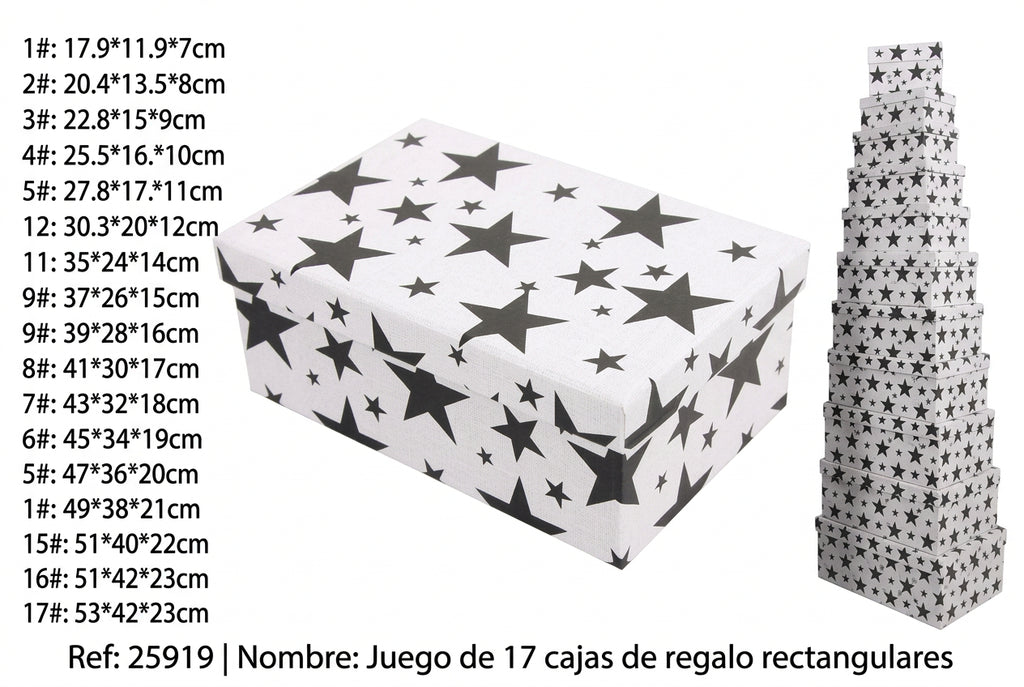 CAJA DE REGALO 17 PIEZAS