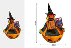Plato de Fruta Fantasma de Calabaza Halloween