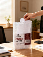 PORTAFOLIO A4: Bolsas Perforadas para Archivos