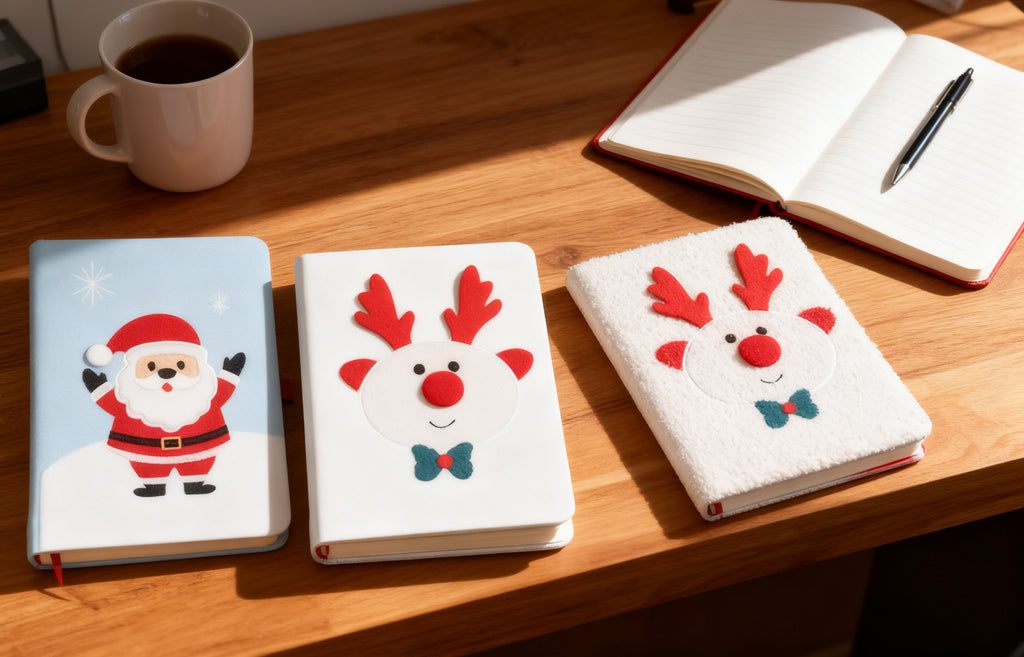 Cuaderno de Pelo A5 Navideño