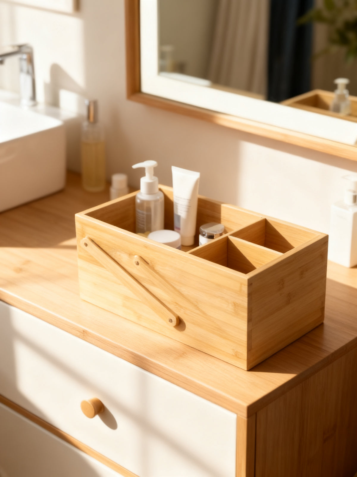 ORGANIZADOR BAMBU 2 NIVELES CONFORTIME