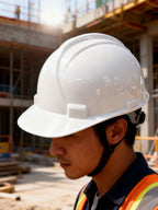 Casco de Protección Blanco
