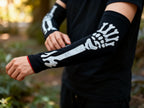 Guantes sin dedos de Halloween