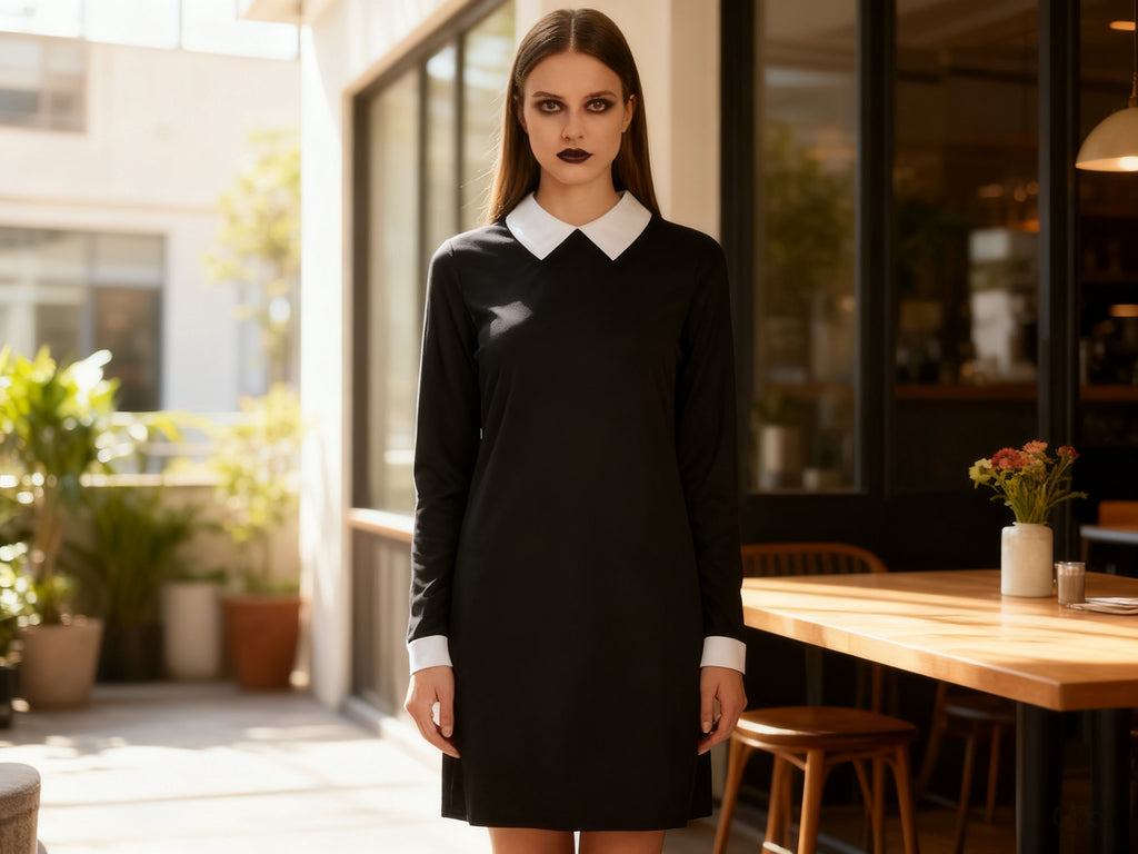 Traje de Miercoles para Adulto