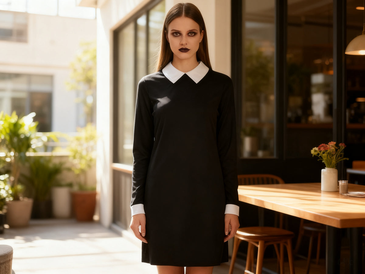 Traje de Miercoles para Adulto