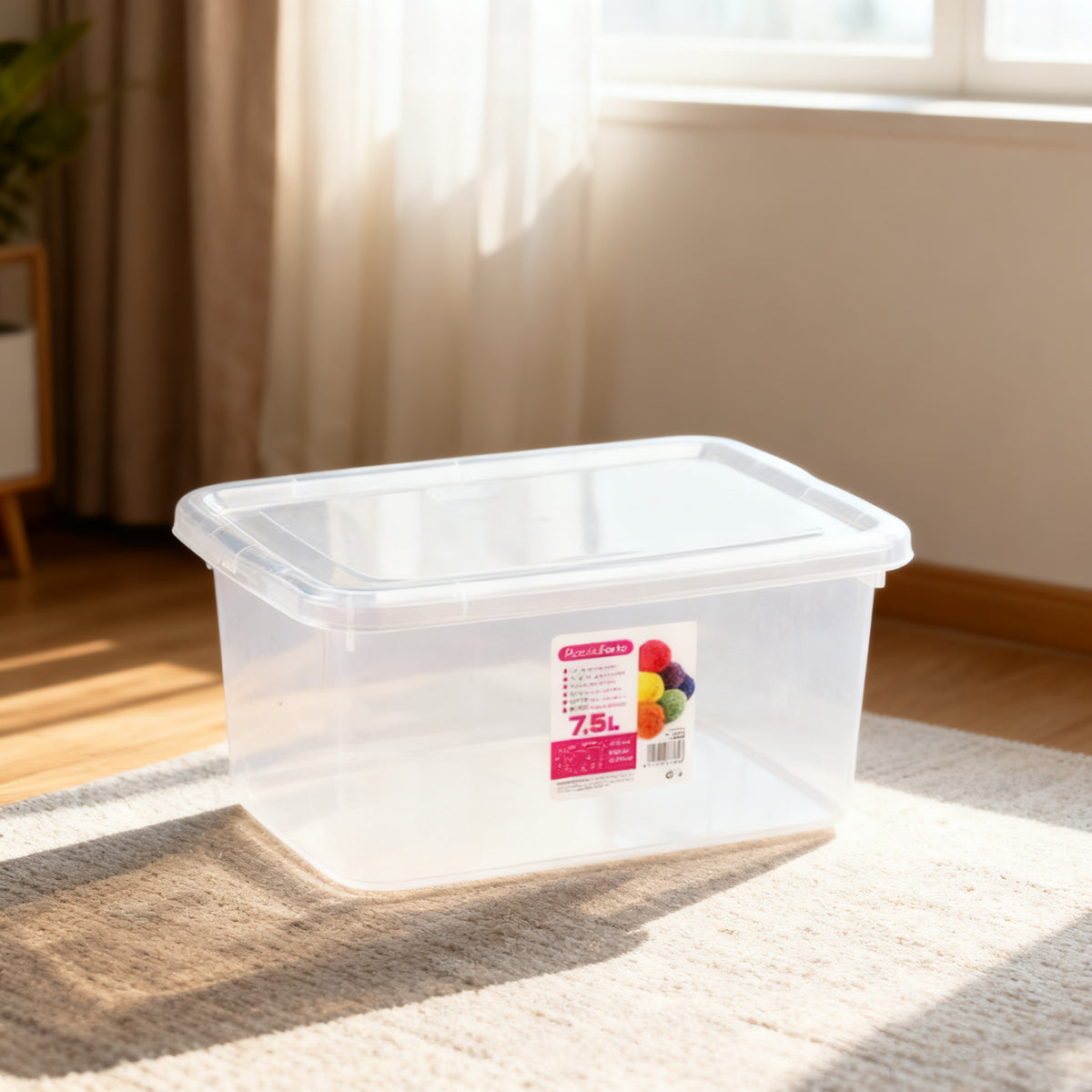 CAJA Nº 28 7,5 L TRANSPARENTE