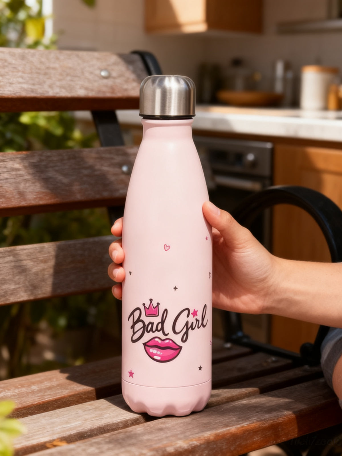 BOTELLA INOX 500 ML BAD GIRL