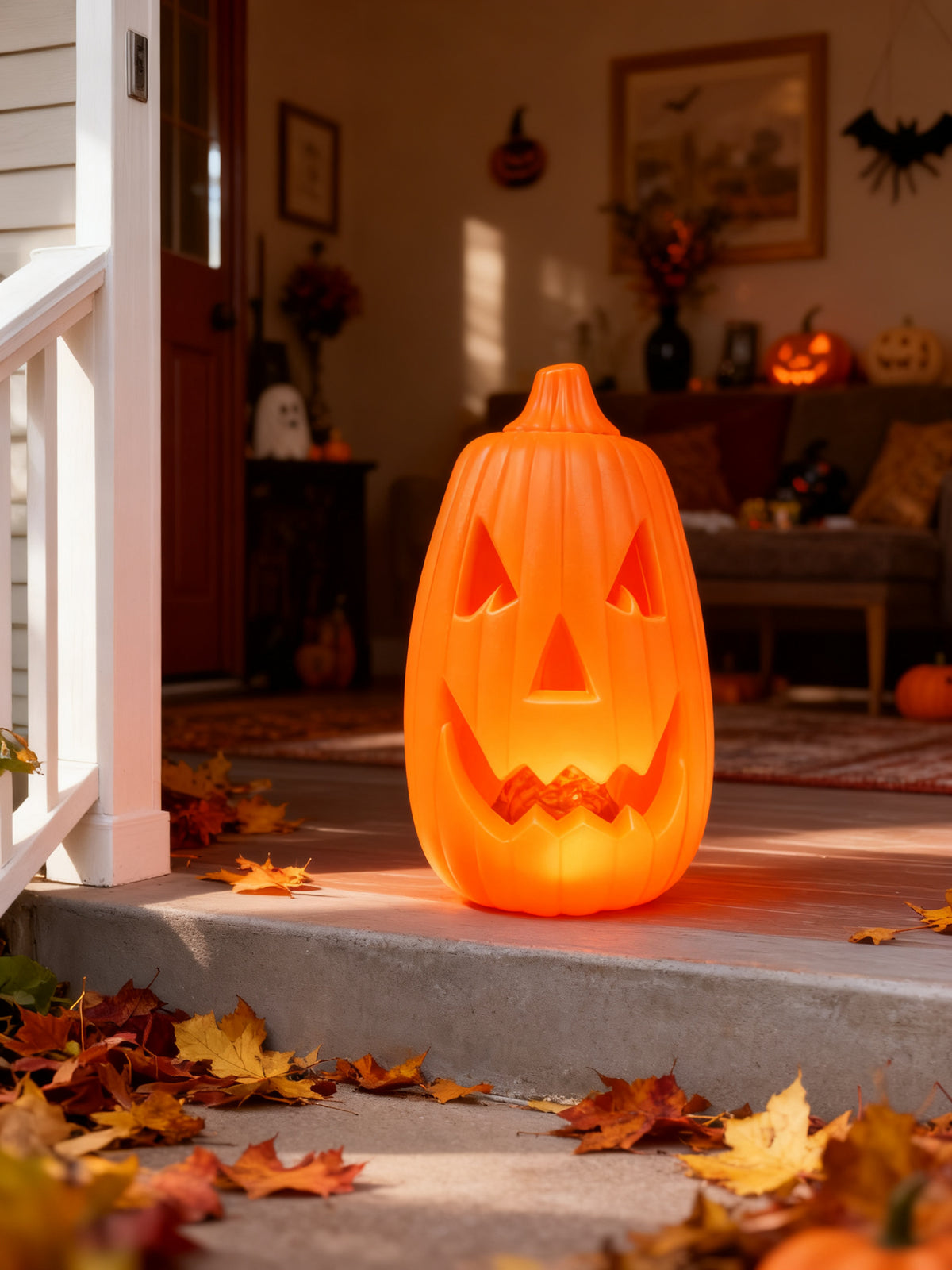 LAMPARA CALABAZA LARGA PEQUENA
