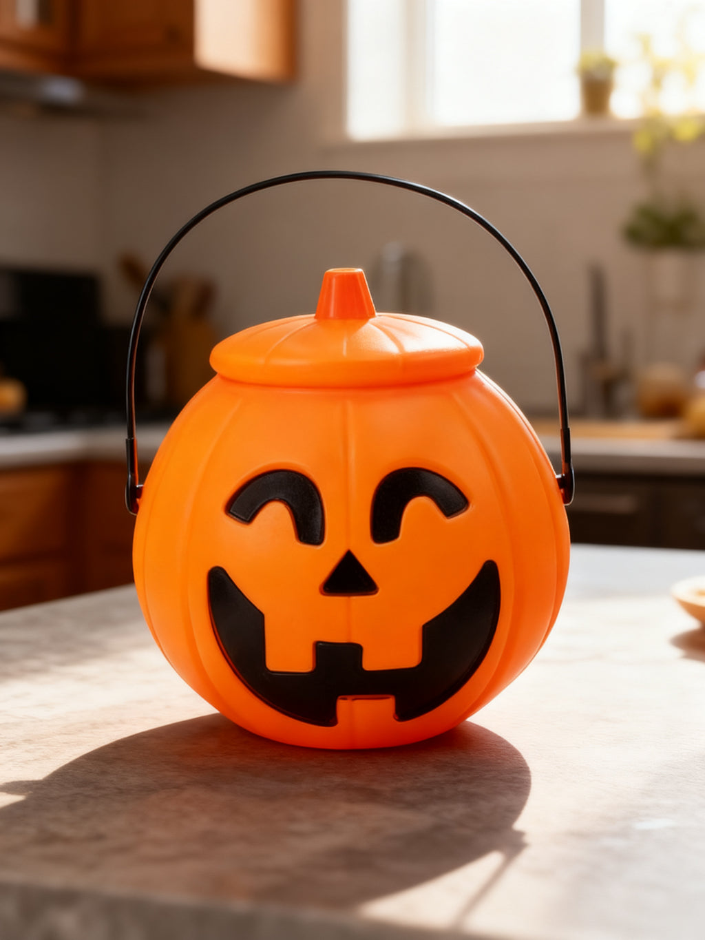 Cubo de Calabaza para Halloween