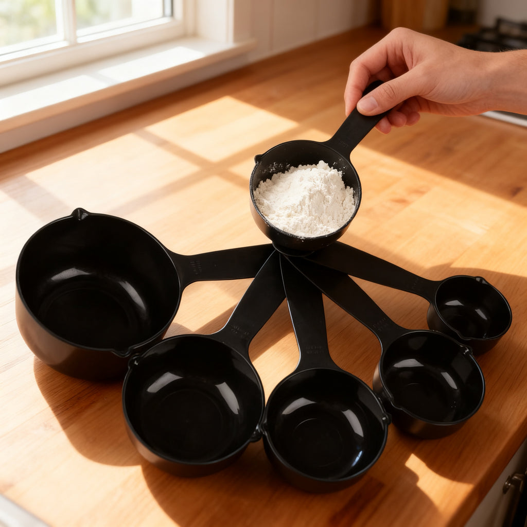 Juego de 5 Tazas Medidoras para Pastelería
