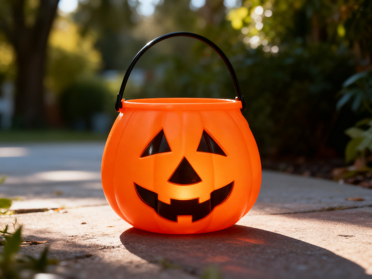 LINTERNA DE CALABAZA 17CM 1PC